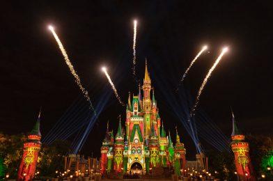 New Fireworks Bursts Debuted at Magic Kingdom Wed. Night