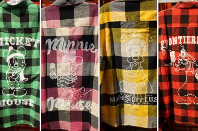 PHOTOS: NEW Plaid Flannel Shirts Featuring Mickey, Minnie, Pluto and Goofy Arrive at Walt Disney World