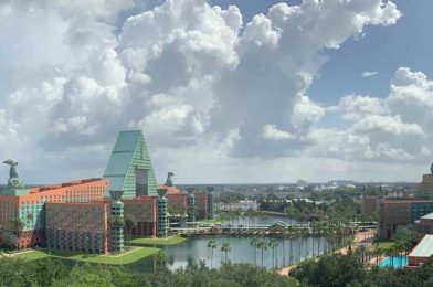 First Look from the Top of The Walt Disney World Swan Reserve