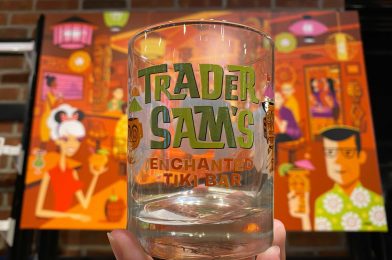 PHOTOS: NEW Trader Sam’s Enchanted Tiki Bar Glass by Shag Arrives at Walt Disney World