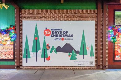 Freeform Brings Holiday Cheer to Disney Springs with a ’25 Days of Christmas’ Photo Wall