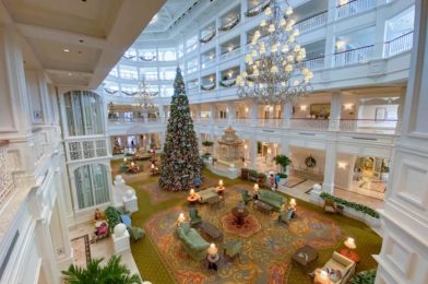 PHOTOS! Holiday Decorations Have Arrived at Two More Disney World Resorts!