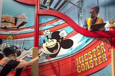 PHOTO: Walt Disney Imagineering Shares First Look at New Keister Coaster Water Slide at Disney’s BoardWalk Resort