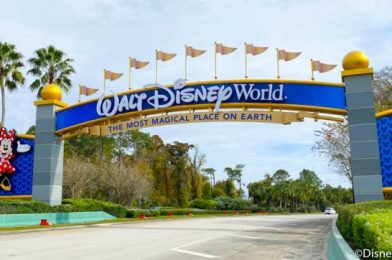 PHOTOS! Take a Look at a Completed Reimagined Walt Disney World Entrance Sign