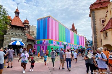 PHOTOS! Disney World’s Iconic Sign for “it’s a small world” Is Visible Again!