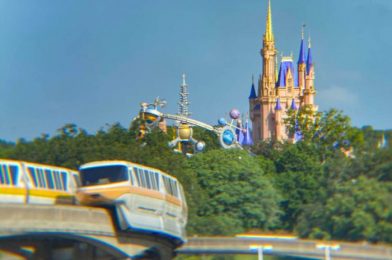 Hold On. Are We Gonna See a Hologram ON TOP of the Disney World Monorail!?