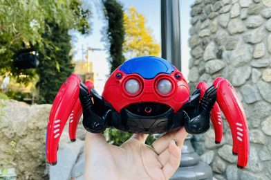 VIDEO: Unboxing the NEW Interactive Remote Control Spider-Bot from Avengers Campus at Disneyland Resort