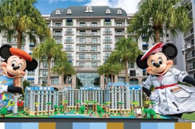 DVC Celebrates Riviera Anniversary with Custom LEGO