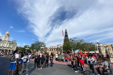 PHOTOS: There Was a BIG Wait to Get Into Magic Kingdom This Morning!