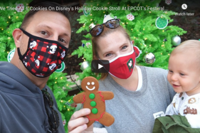 TRYING ALL 6 COOKIES ON DISNEY’S HOLIDAY COOKIE STROLL