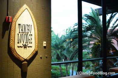 Review! Is Tambu Lounge at Disney World Still a Hidden Gem?