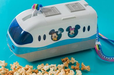 PHOTOS: Monorail-Themed Popcorn Bucket Coming December 26th to Tokyo Disneyland