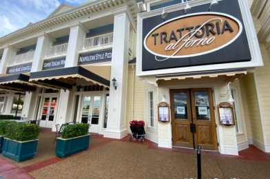 Check Out The Limited Time Holiday Menu at Trattoria al Forno in Disney World!