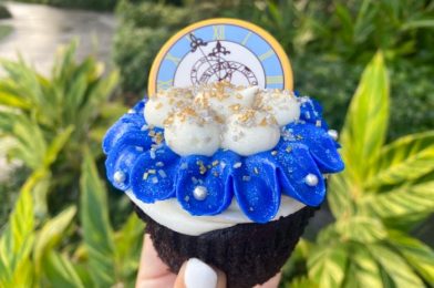 REVIEW! This New Year’s Eve Cupcake is Like a Hodge-Podge of Previous Disney Treats!