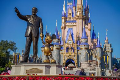 PHOTO REPORT: Magic Kingdom 12/5/20 (Walt Disney’s Birthday, New 2021 MagicBand, Railroad Track Laid in Fantasyland, Peak Capacity Crowds, PeopleMover Cars, and More)