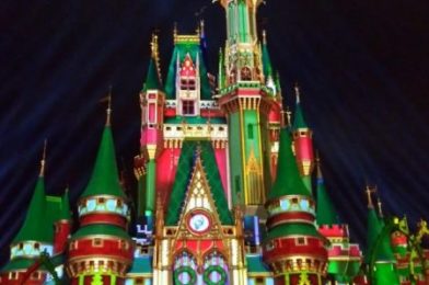 VIDEO! You Can Watch Christmastime Fireworks from Disney World Virtually!