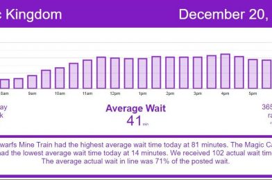 Magic Kingdom and Hollywood Studios Have Their Busiest Day This Month – Disney World Wait Times for Sunday, December 20, 2020