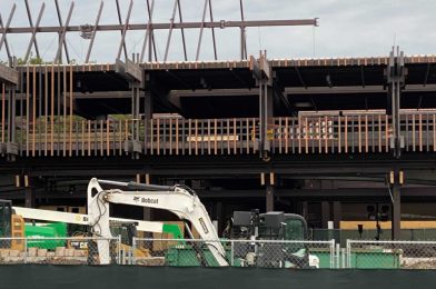 PHOTOS: Refurbishment Continues on Disney’s Polynesian Village Resort Monorail Station