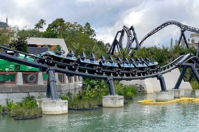 PHOTOS, VIDEO: Jurassic World VelociCoaster Ride Vehicles Testing During the Day at Universal’s Islands of Adventure