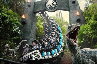 Universal Orlando Resort Releases New Concept Art of Jurassic World VelociCoaster Coming to Universal’s Islands of Adventure in 2021