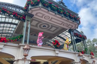 PHOTOS: The Overwhelming Train Station Scrim Gets a New Look in Magic Kingdom