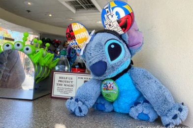 Disney World’s Newest Pair of Ears Let You Wear Stitch’s Head…On Your Head