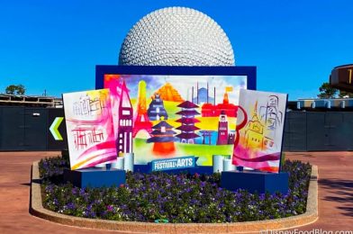 PHOTOS! There’s a New Tie-Dye FIGMENT Face Mask in Disney World