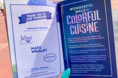 Is The Wonderful Walk of Colorful Cuisine Worth the $30 at Festival of the Arts in EPCOT?