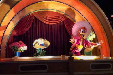 PHOTOS – Donald Duck is Missing from Grand Fiesta Tour, Festival of the Arts is Practically Here, and EPCOT is Pretty Empty