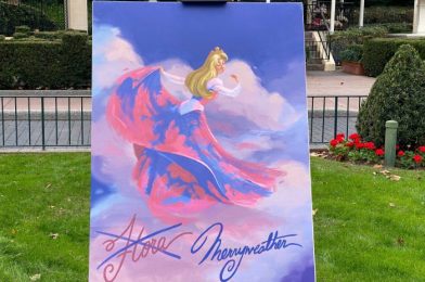 PHOTOS – Disney Character Art Throughout World Showcase for EPCOT Festival of the Arts 2021