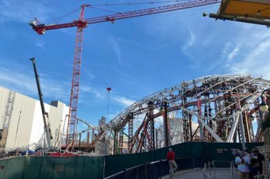 Construction Crews Spotted Working on TRON Coaster