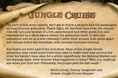 Something Gnu (New) is Coming to the World Famous Jungle Cruise