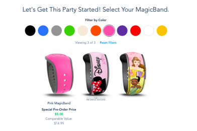 Previously Complimentary MagicBands Now $5 on My Disney Experience as Walt Disney World Phases Out Resort Freebies