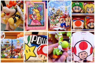 PHOTOS, VIDEO TOUR: First Look at Massive NEW Super Nintendo World Merchandise Line at Universal Studios Japan