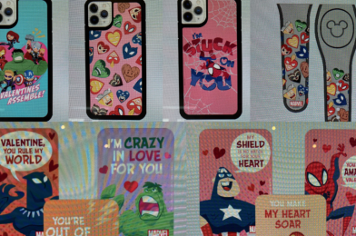 PHOTOS: New Marvel Valentine MagicBands, Phone Cases and Magnets Debut in MaDe Kiosks at Walt Disney World