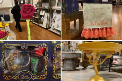 PHOTOS: NEW Beauty and the Beast “Be Our Guest” Home Goods Arrive at Disneyland Resort