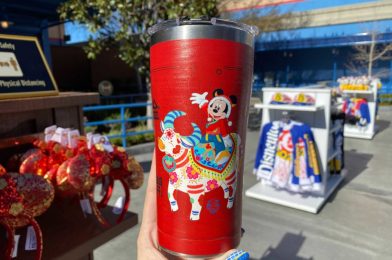 PHOTOS: New Annual Passholder Lunar New Year “Year of the Ox” Tervis Tumbler Available at Disneyland Resort