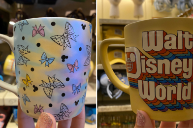 PHOTOS: New Pastel Minnie Bows and Retro Walt Disney World Mugs Arrive at the Magic Kingdom