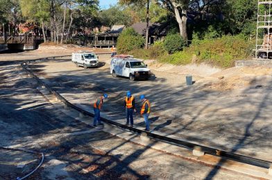 PHOTOS: Construction Workers Spotted as Rivers of America and Tom Sawyer Island Refurbishment Continues at the Magic Kingdom