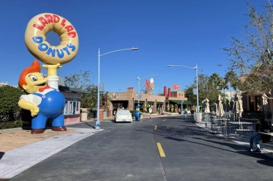 PHOTO REPORT: Universal Orlando Resort 1/6/21 (A Visit to Ollivanders, Charity Voodoo Doughnut, Holiday Tribute Store Entrance Removed, and More)