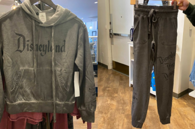 PHOTOS: NEW Disneyland Vintage Style Hoodie and Sweatpants Set Arrive at Downtown Disney District