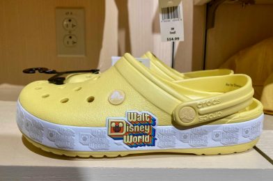 PHOTOS: NEW Crocs Matching Yellow Spirit Jersey Now Available at Walt Disney World