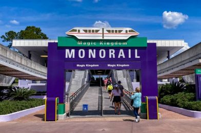 PHOTOS: Monorail Red Has a NEW LOOK in Disney World