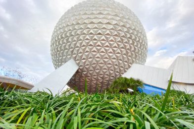 PHOTOS: The Area Around Spaceship Earth in EPCOT is FINALLY Construction Wall Free