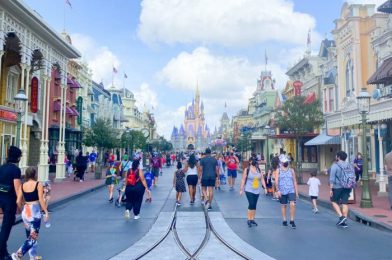 PHOTO: Broken Window Spotted on Main Street, U.S.A. in Magic Kingdom