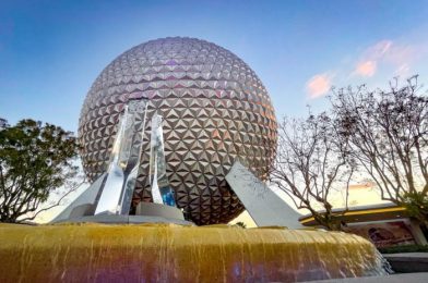 PHOTOS: EPCOT’s Entrance Looks VERY Different Today