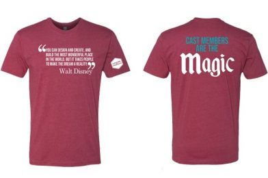 SHOP: New Red “Cast Members Are The Magic” Tee Comes To The Carousel of Products – 100% of Proceeds Benefit The Cast Member Pantry