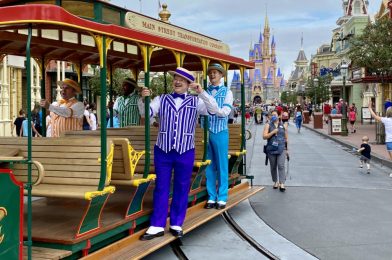 PHOTO REPORT: Magic Kingdom 2/12/21 (Monorail Red Returns After Refurbishment, Main Attraction Loungefly Bags Appear, New MaDe Designs Available, and More)