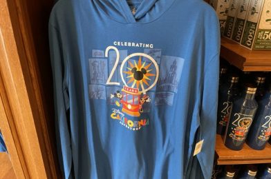 PHOTOS – Disney California Adventure 20th Anniversary Merch Arrives at Disneyland Resort