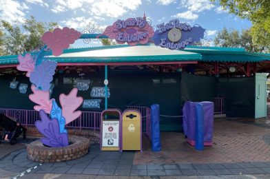 PHOTOS: Mad Tea Party Now Closed for Refurbishment at the Magic Kingdom